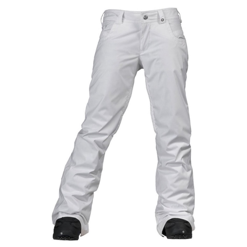 Burton Women’s White Collection Candy Shell Snowboard Pants M White